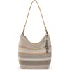 The Sak Sequoia Hobo Bag In Sand Stripe