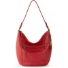 The Sak Women's Sequoia Leather Hobo Bag In Scarlet