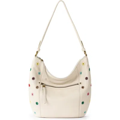 The Sak Sequoia Hobo Bag In Stone Multi Eyelet