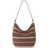 The Sak Sequoia Hobo Bag In Sunset Stripe