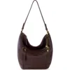 The Sak Women's Sequoia Leather Hobo In Mahogany