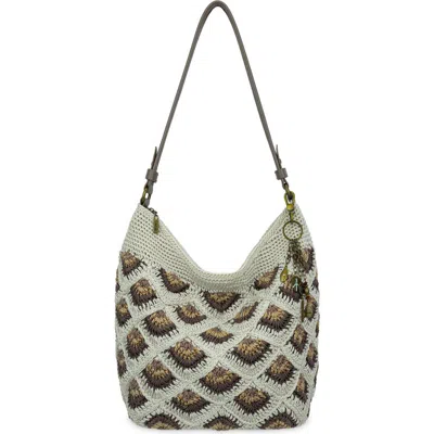 The Sak Sequoia Hobo Leather Bag In Neutral
