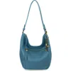 The Sak Sequoia Hobo Leather Bag In Blue