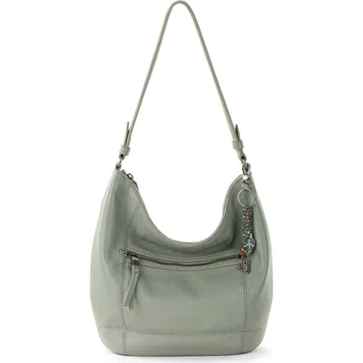The Sak Sequoia Hobo Leather Bag In Green