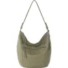 The Sak Sequoia Hobo Leather Bag In Green