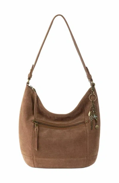 The Sak Sequoia Hobo Leather Bag In Brown
