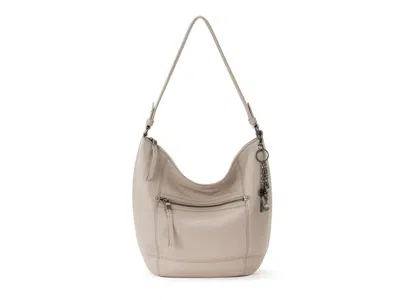 The Sak Sequoia Hobo Leather Bag In Sand
