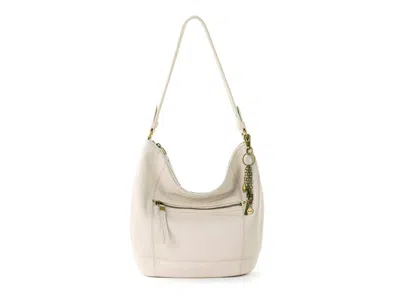 The Sak Sequoia Leather Hobo Bag In White
