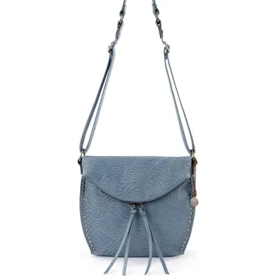 The Sak Silverlake Flap Crossbody In Blue