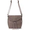 The Sak Silverlake Leather Crossbody In Mushroom Suede