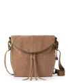 The Sak Silverlake Leather Crossbody Bag In Tobacco Suede