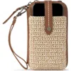 The Sak Silverlake N/s Smartphone Crossbody In Bamboo Static