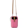 The Sak Silverlake N/s Smartphone Crossbody In Mulberry