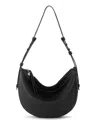 The Sak Tess Leather Medium Shoulder Bag In Black