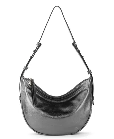 The Sak Tess Leather Medium Shoulder Bag In Gray