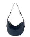 The Sak Tess Leather Medium Shoulder Bag In Blue