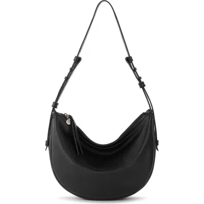 The Sak Tess Shoulder Bag Leather In Black