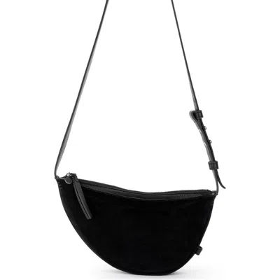 The Sak Tess Sling In Black Suede