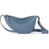 The Sak Tess Sling Leather Bag In Blue