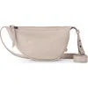 The Sak Tess Sling Leather Bag In Sand