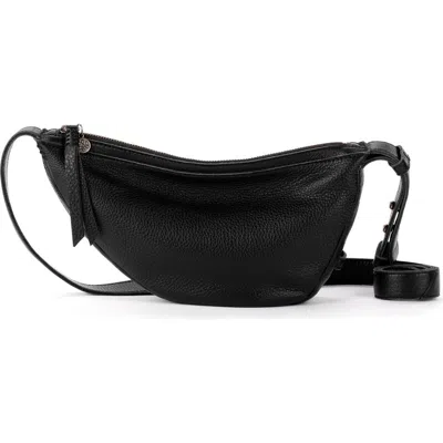 The Sak Tess Sling Leather Bag In Black