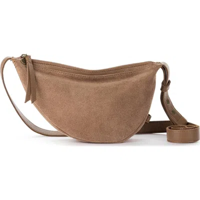 The Sak Tess Sling Leather Bag In Brown