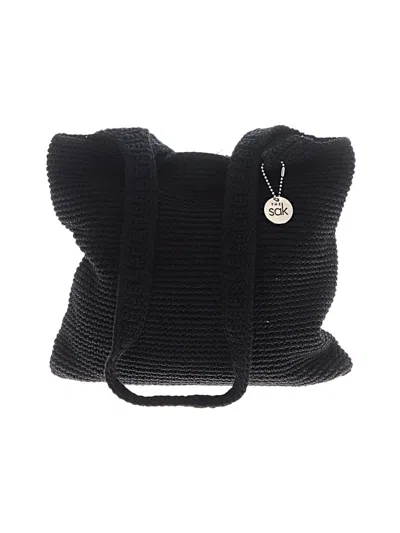 Pre-owned The Sak Tote Bag In Black