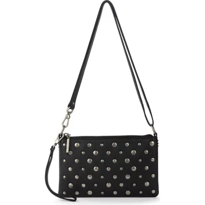The Sak Vita Hand Leather Crossbody Wristlet In Red