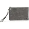 The Sak Vita Wristlet In Dark Silver