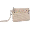 The Sak Vita Wristlet In Ecru Multi Beads