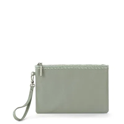 The Sak Vita Wristlet In Green