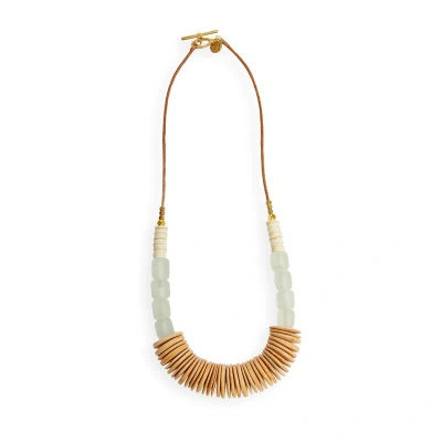 The Sak Willow Statement Necklace In Brown
