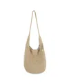 The Sak Women's 120 Crochet Small Hobo Bag In Bamboo Static