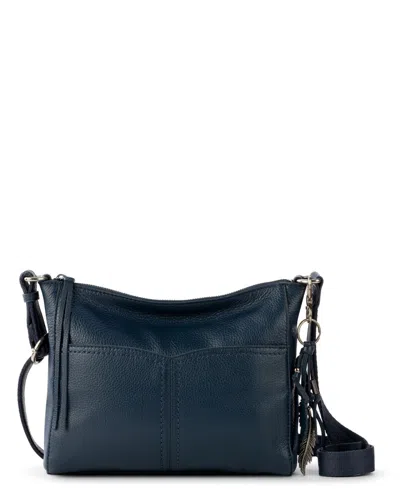 The Sak Women's Alameda Leather Crossbody In Indigo