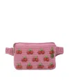 The Sak Caraway Small Belt Bag In Pink Cherries