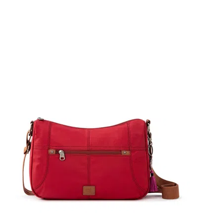 The Sak Women's Esperato Nylon Hobo In Red