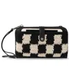 The Sak Women's Iris Leather Convertible Crossbody Bag In Black