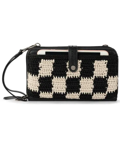 The Sak Women's Iris Leather Convertible Crossbody Bag In Black