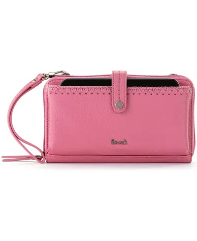 The Sak Women's Iris Leather Convertible Crossbody Bag In Mulberry