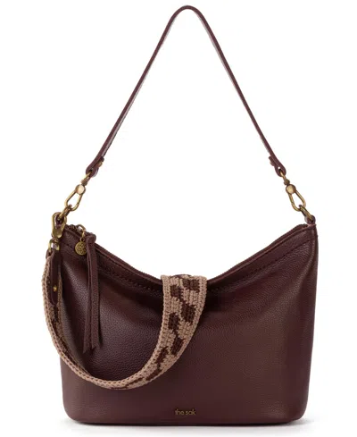 The Sak Women's Jasmine Leather Hobo Bag In Mahogany