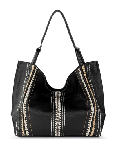 The Sak Women's Los Feliz Leather Tote Bag In Black