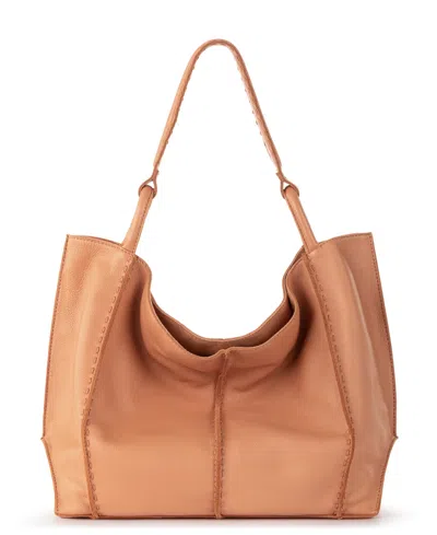 The Sak Women's Los Feliz Leather Tote Bag In Orange