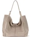 The Sak Women's Los Feliz Leather Tote Bag In Sand Suede