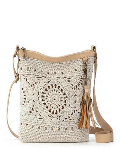 THE SAK WOMEN'S LUCIA CROCHET MEDIUM CROSSBODY BAG