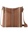 The Sak Women's Lucia Leather Crossbody Bag In Brown