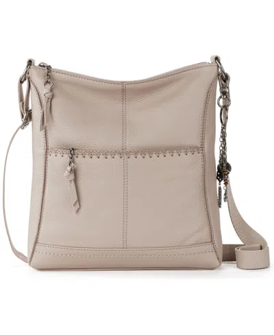 The Sak Lucia Leather Crossbody In Sand