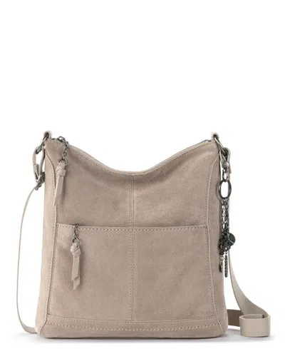 The Sak Women's Lucia Leather Crossbody Bag In Sand Suede
