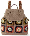 The Sak Women's Sayulita Crochet Backpack In Multi