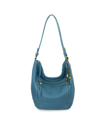 The Sak Women's Sequoia Leather Medium Hobo Bag In Blue