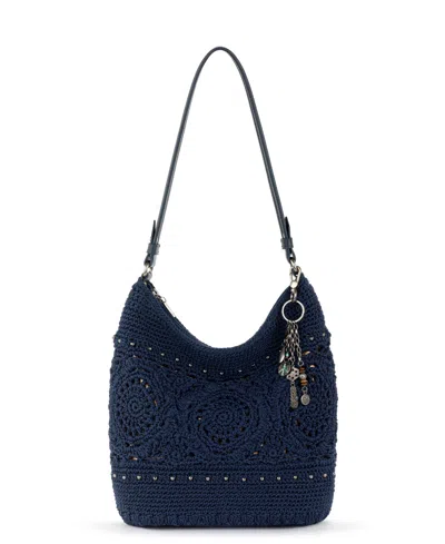 The Sak Women's Sequoia Leather Medium Hobo Bag In Blue